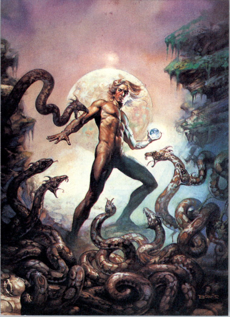 Boris Vallejo (1991 Comic Images) "Main Set" Cards #1 to #90