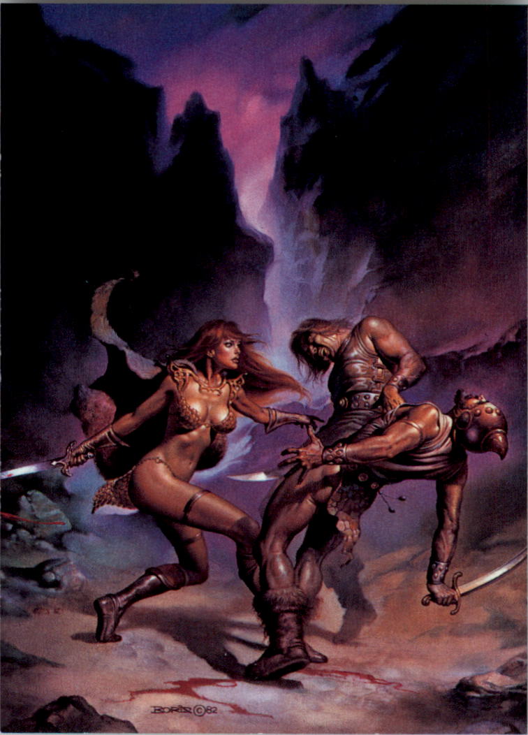 Boris Vallejo (1991 Comic Images) "Main Set" Cards #1 to #90