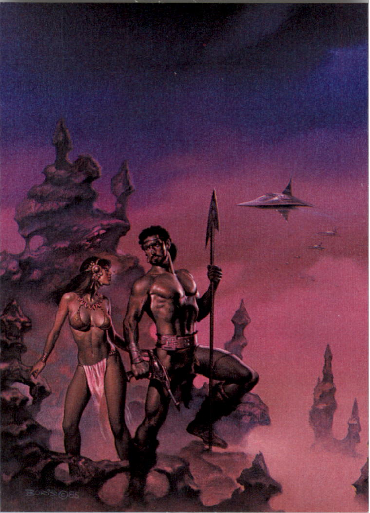 Boris Vallejo (1991 Comic Images) "Main Set" Cards #1 to #90