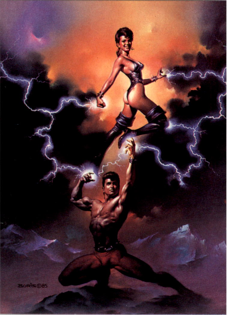 Boris Vallejo (1991 Comic Images) "Main Set" Cards #1 to #90