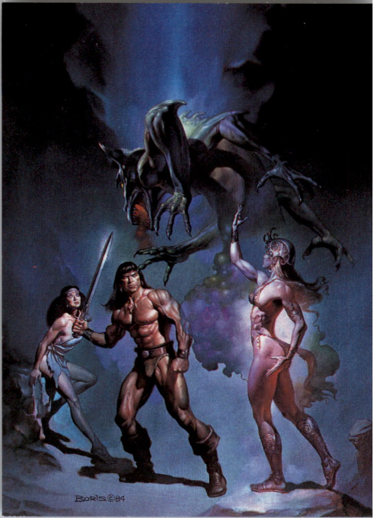 Boris Vallejo (1991 Comic Images) "Main Set" Cards #1 to #90