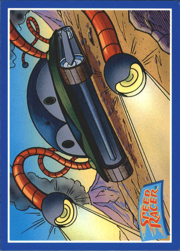 Speed Racer (1993 Prime Time) "Main Set" Base Cards #1 to #55 - Picture 54 of 111
