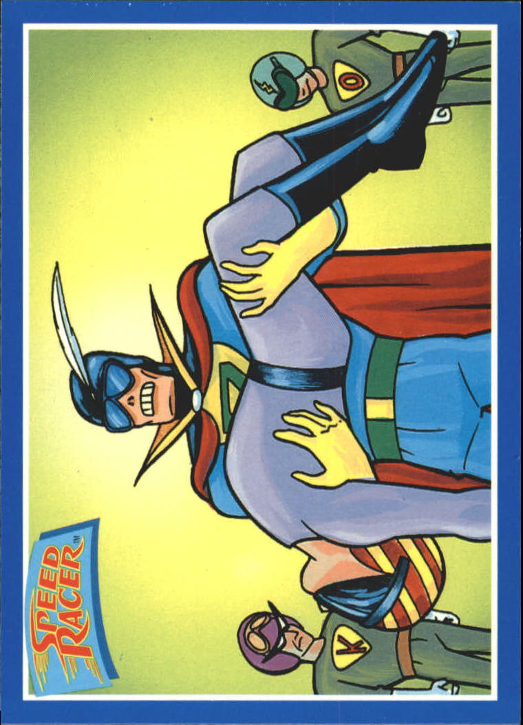 Speed Racer (1993 Prime Time) "Main Set" Base Cards #1 to #55 - Picture 66 of 111