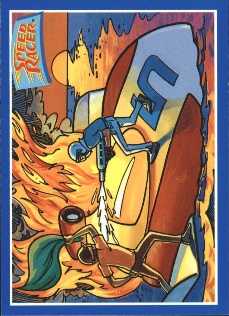Speed Racer (1993 Prime Time) "Main Set" Base Cards #1 to #55 - Picture 68 of 111