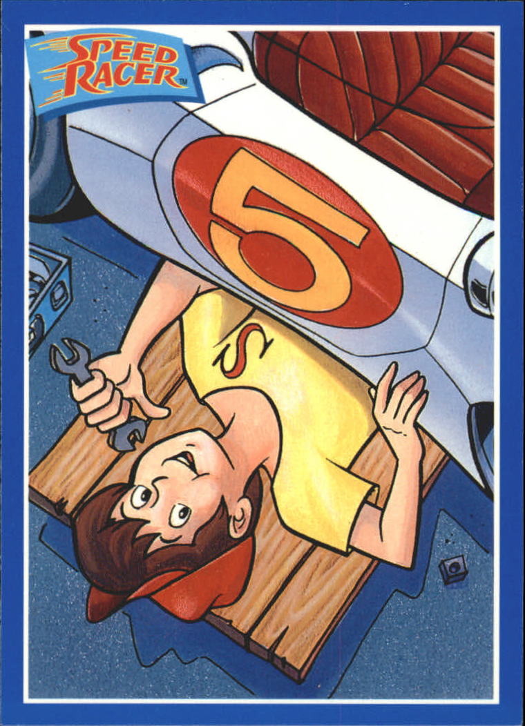 Speed Racer (1993 Prime Time) "Main Set" Base Cards #1 to #55 - Picture 78 of 111