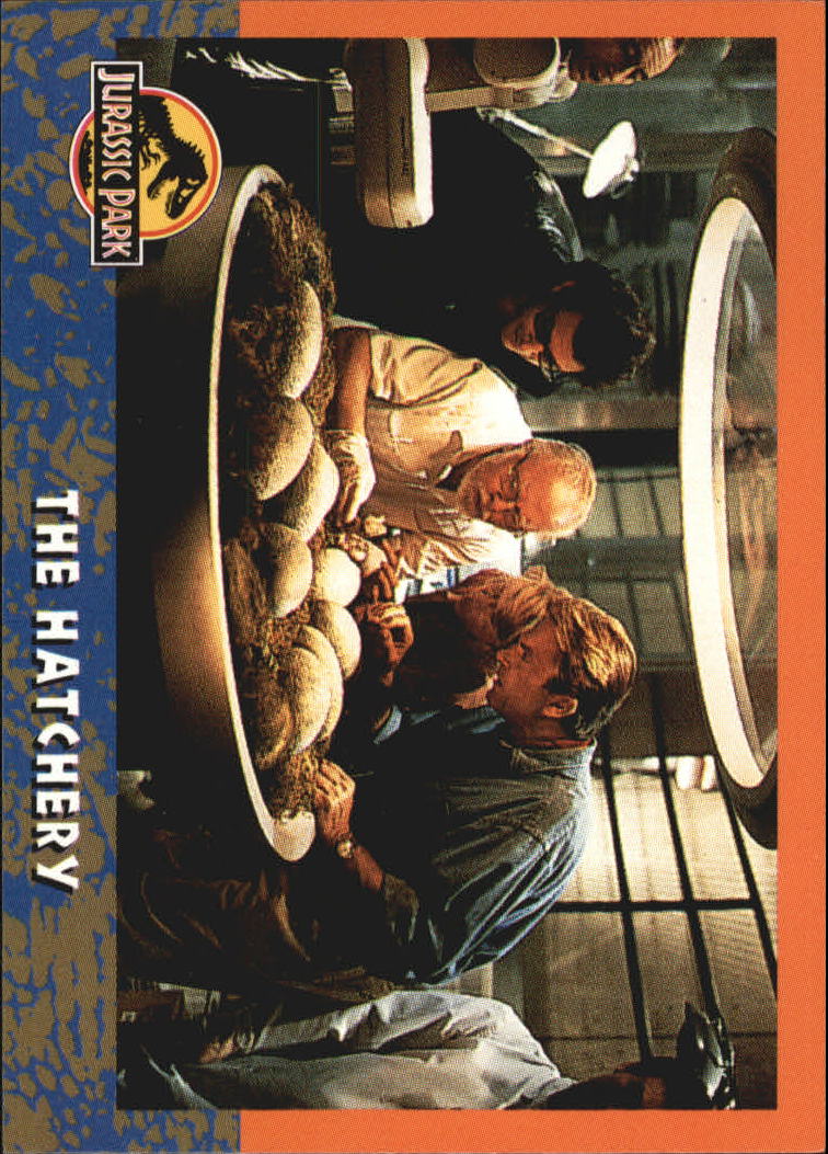 1993 Topps Jurassic Park 26 The Hatchery Nm Mt