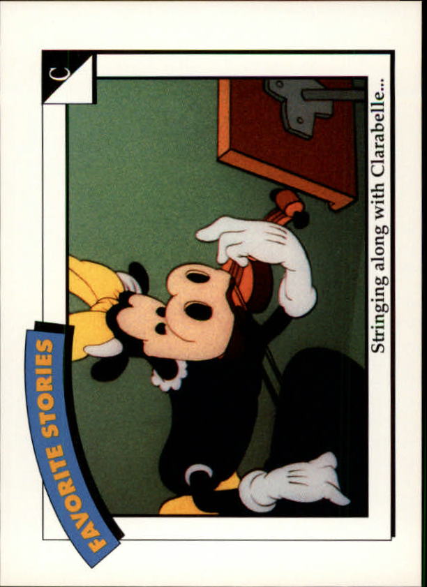 1991 Impel Disney Series One #63 Stringing Along With Clarabelle