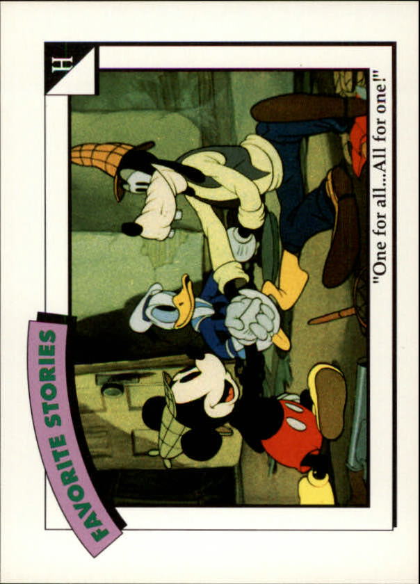 1991 Impel Disney Series One #65 One for All