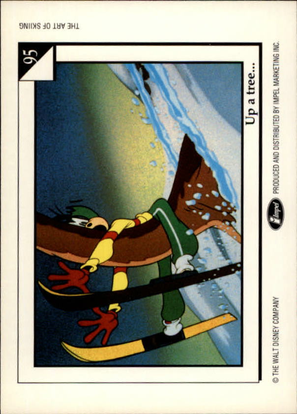 1991 Impel Disney Series One #95 Something Up His Sleeve back image