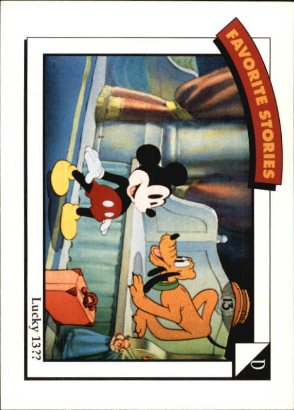 1992 SkyBox Disney Series Two #76 Lucky 13