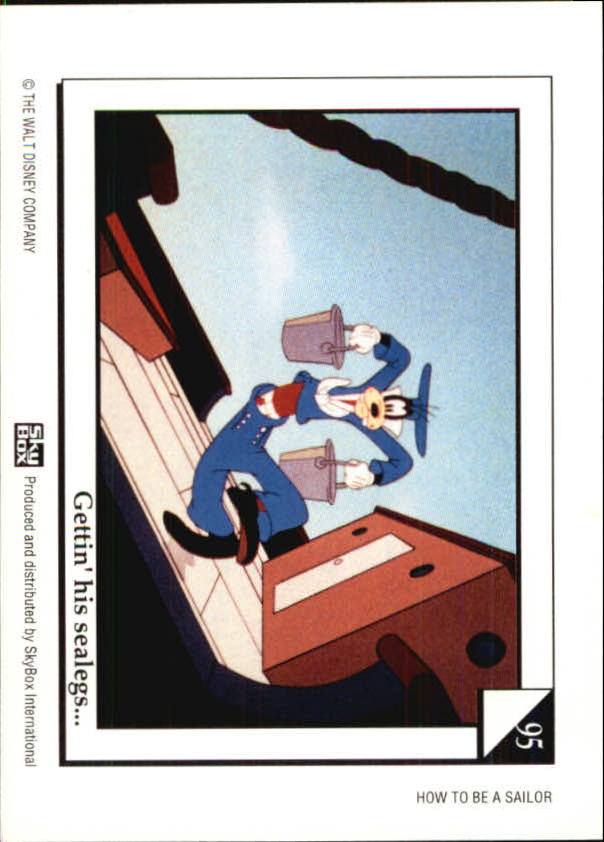 1992 SkyBox Disney Series Two #95 Catch a Falling Star back image