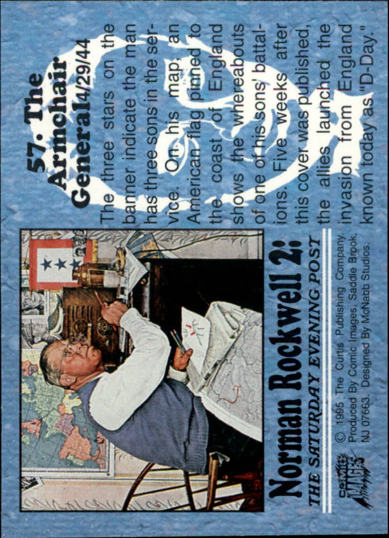 1995 Comic Images Norman Rockwell Two The Saturday Evening Post 57 The