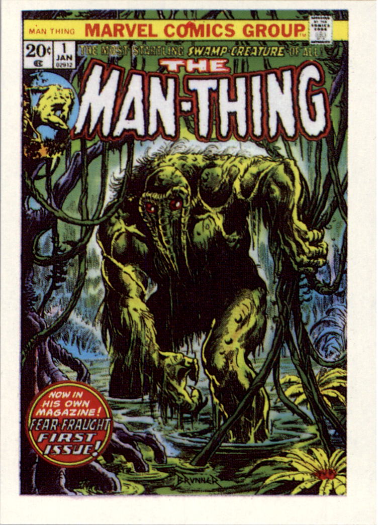 1984 FTCC Marvel Superheroes First Issue Covers #30 Man-Thing