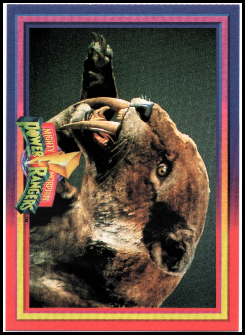Power Rangers Series One (1994 Collect-A-Card) "Main Set" Cards #1 to #72 - Picture 28 of 145