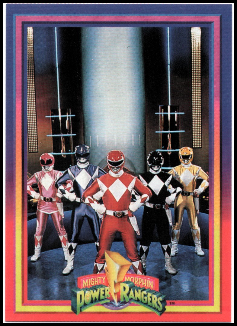 Power Rangers Series One (1994 Collect-A-Card) "Main Set" Cards #1 to #72 - Picture 34 of 145