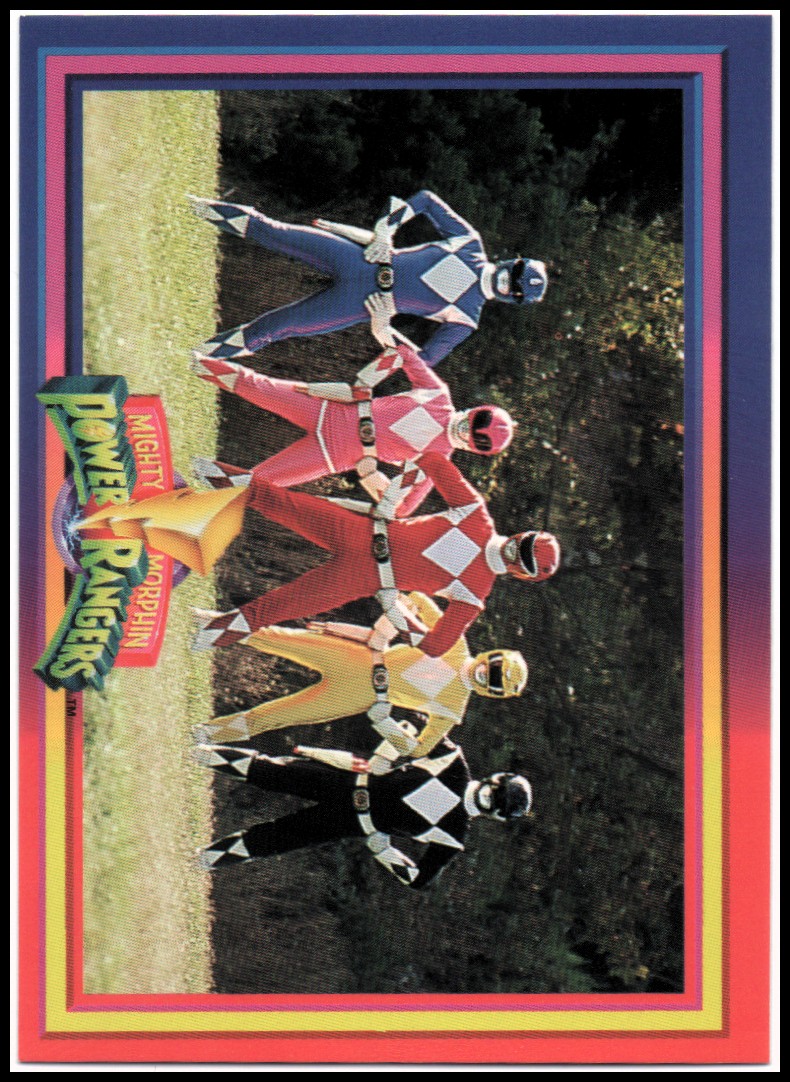 Power Rangers Series One (1994 Collect-A-Card) "Main Set" Cards #1 to #72 - Picture 46 of 145