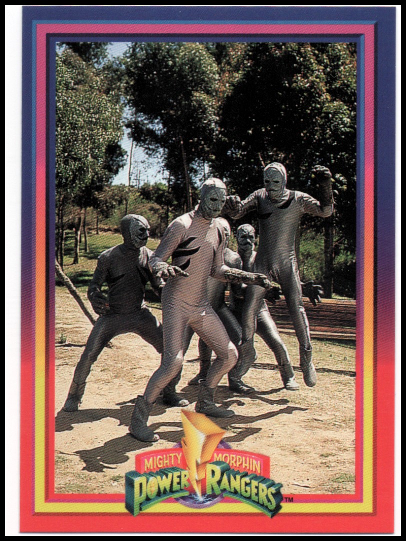 Power Rangers Series One (1994 Collect-A-Card) "Main Set" Cards #1 to #72 - Picture 78 of 145
