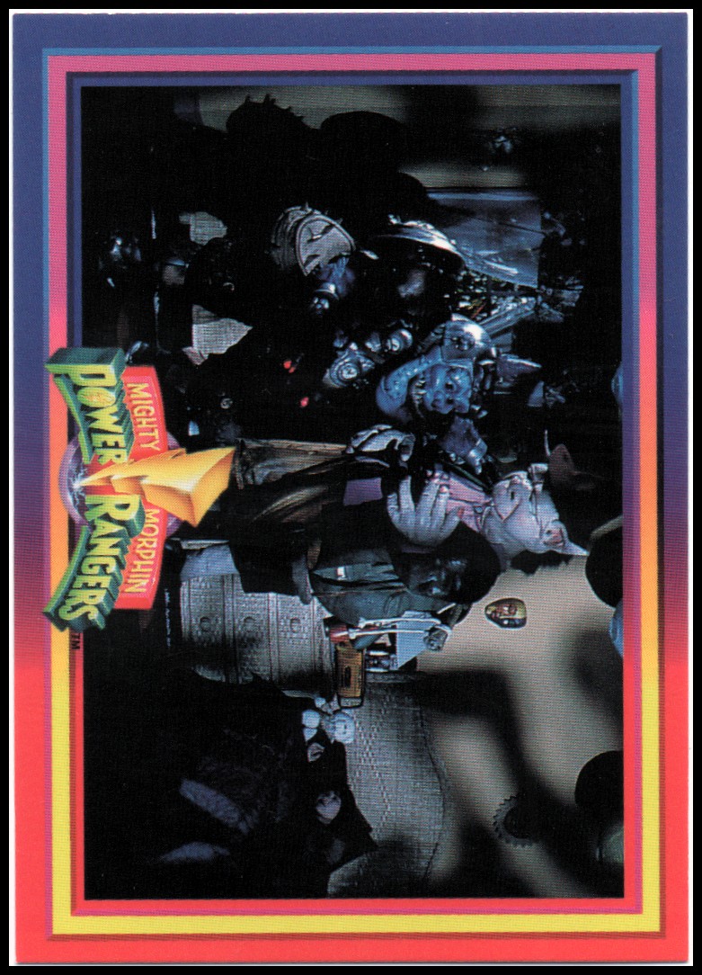Power Rangers Series One (1994 Collect-A-Card) "Main Set" Cards #1 to #72 - Picture 82 of 145