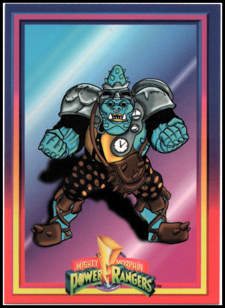 Power Rangers Series One (1994 Collect-A-Card) "Main Set" Cards #1 to #72 - Picture 86 of 145