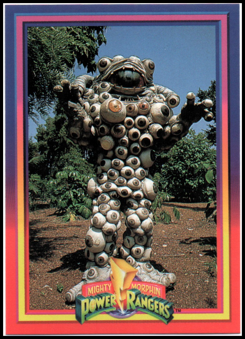 Power Rangers Series One (1994 Collect-A-Card) "Main Set" Cards #1 to #72 - Picture 88 of 145