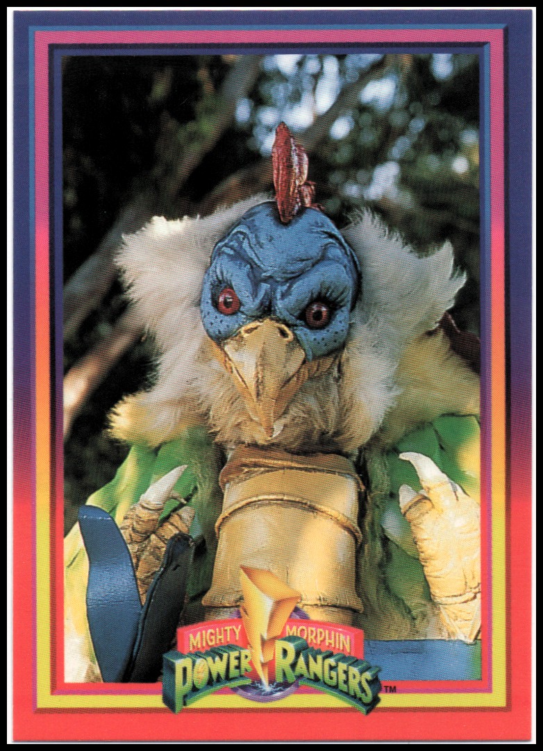 Power Rangers Series One (1994 Collect-A-Card) "Main Set" Cards #1 to #72 - Picture 92 of 145