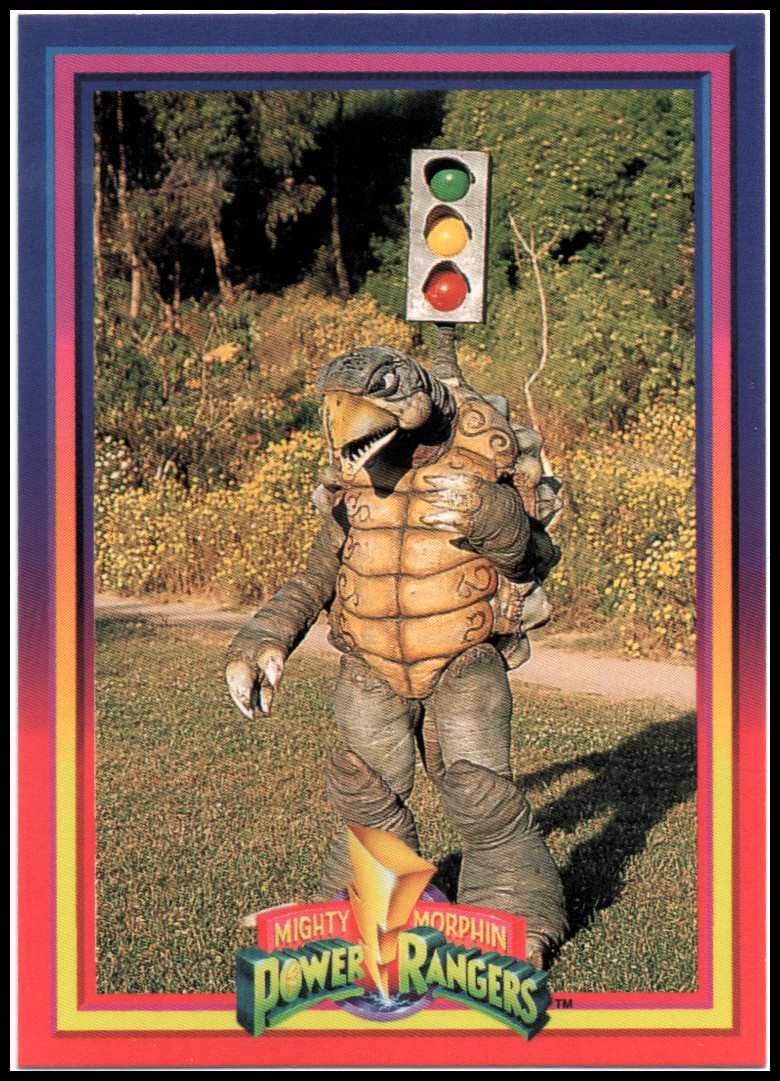 Power Rangers Series One (1994 Collect-A-Card) "Main Set" Cards #1 to #72 - Picture 94 of 145
