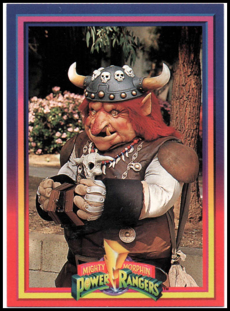 Power Rangers Series One (1994 Collect-A-Card) "Main Set" Cards #1 to #72 - Picture 96 of 145