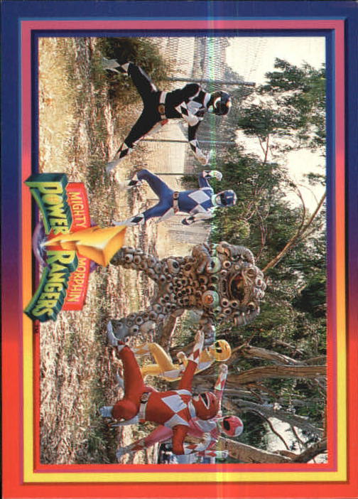Power Rangers Series One (1994 Collect-A-Card) "Main Set" Cards #1 to #72 - Picture 98 of 145