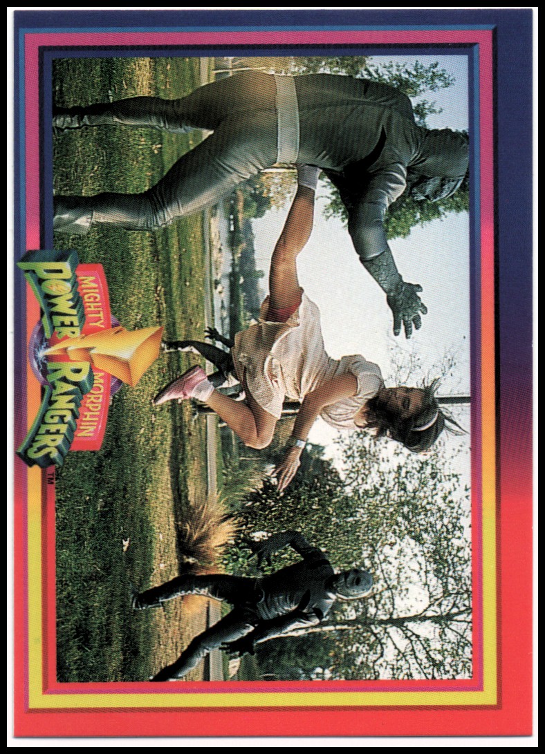Power Rangers Series One (1994 Collect-A-Card) "Main Set" Cards #1 to #72 - Picture 106 of 145