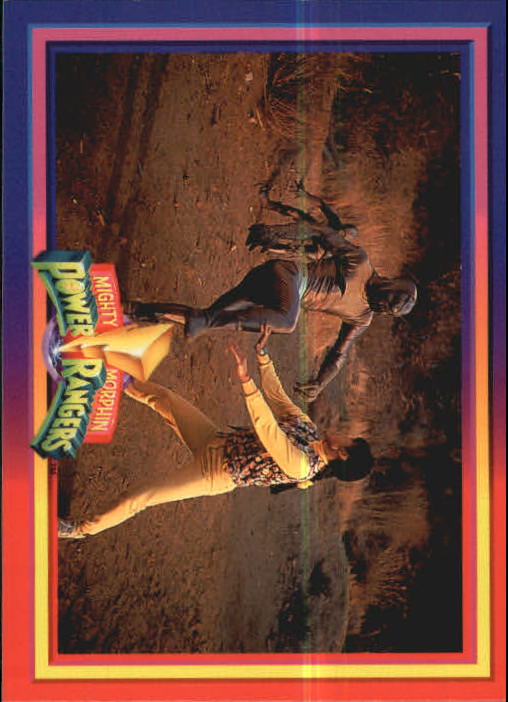 Power Rangers Series One (1994 Collect-A-Card) "Main Set" Cards #1 to #72 - Picture 108 of 145