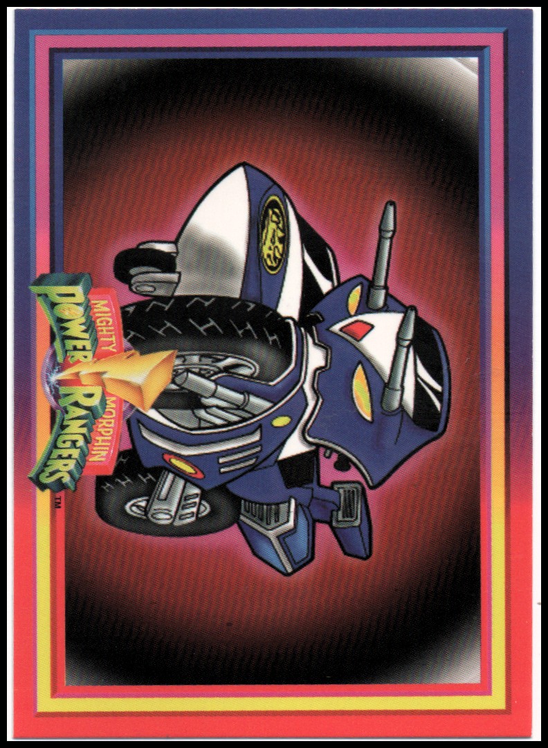 Power Rangers Series One (1994 Collect-A-Card) "Main Set" Cards #1 to #72 - Picture 114 of 145