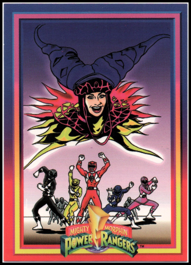 Power Rangers Series One (1994 Collect-A-Card) "Main Set" Cards #1 to #72 - Picture 116 of 145