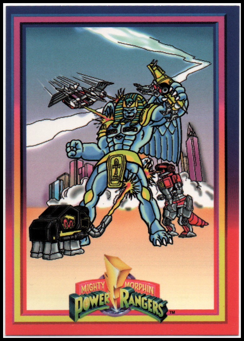 Power Rangers Series One (1994 Collect-A-Card) "Main Set" Cards #1 to #72 - Picture 120 of 145