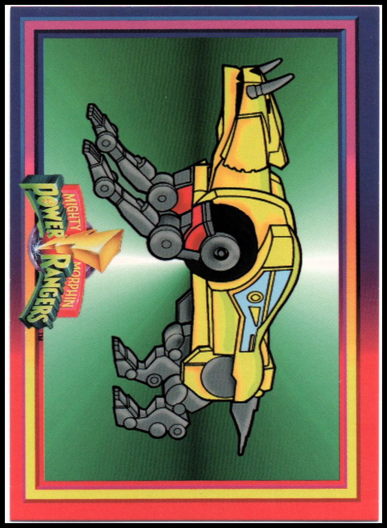 Power Rangers Series One (1994 Collect-A-Card) "Main Set" Cards #1 to #72 - Picture 126 of 145