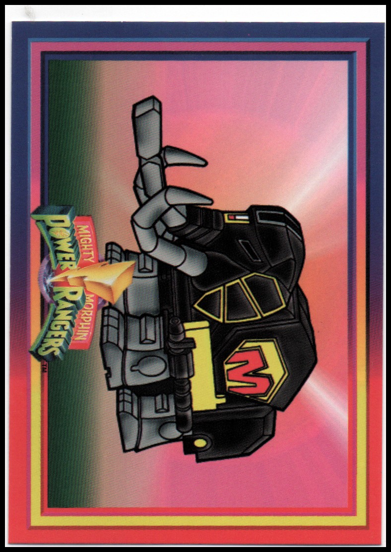 Power Rangers Series One (1994 Collect-A-Card) "Main Set" Cards #1 to #72 - Picture 128 of 145