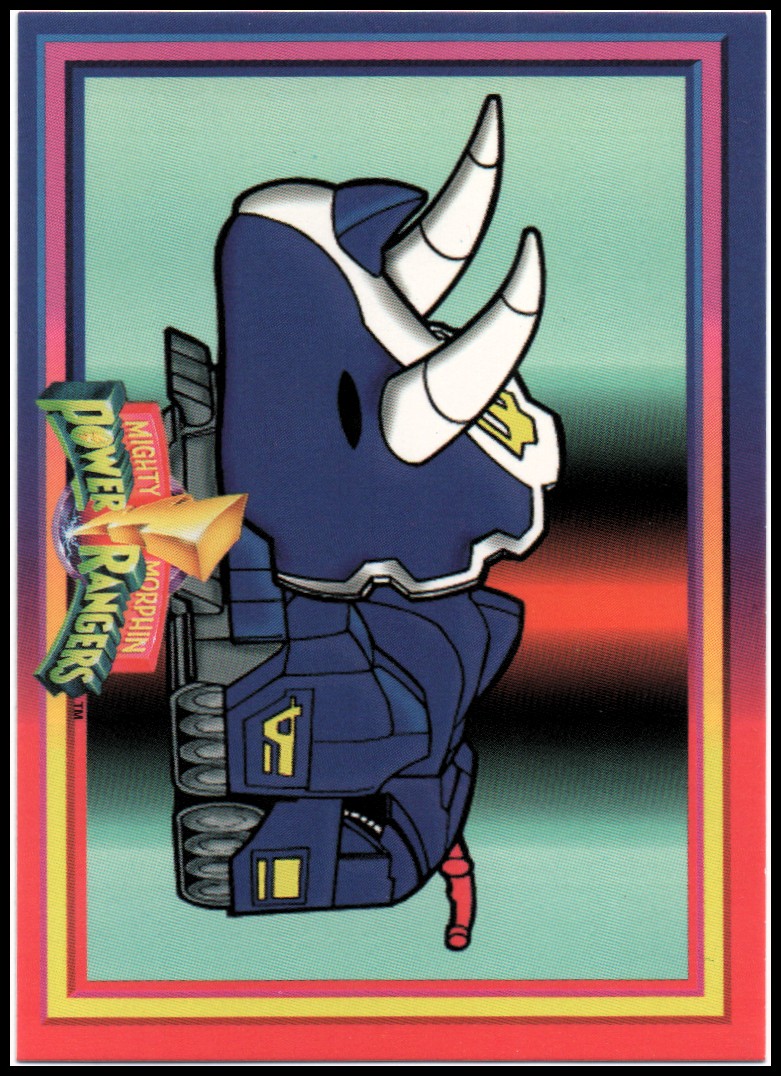 Power Rangers Series One (1994 Collect-A-Card) "Main Set" Cards #1 to #72 - Picture 130 of 145