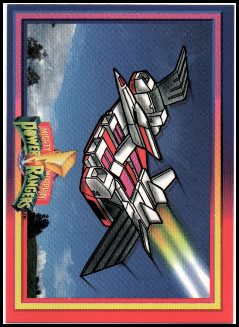 Power Rangers Series One (1994 Collect-A-Card) "Main Set" Cards #1 to #72 - Picture 132 of 145
