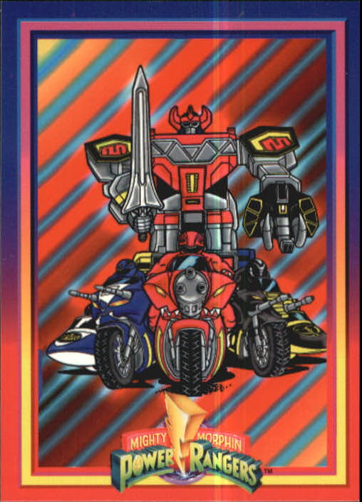 Power Rangers Series One (1994 Collect-A-Card) "Main Set" Cards #1 to #72 - Picture 134 of 145