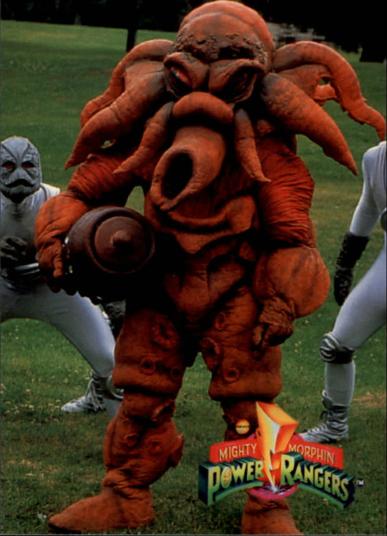 1994 Collect-A-Card Power Rangers The New Season #51 Octopus - NM-MT ...