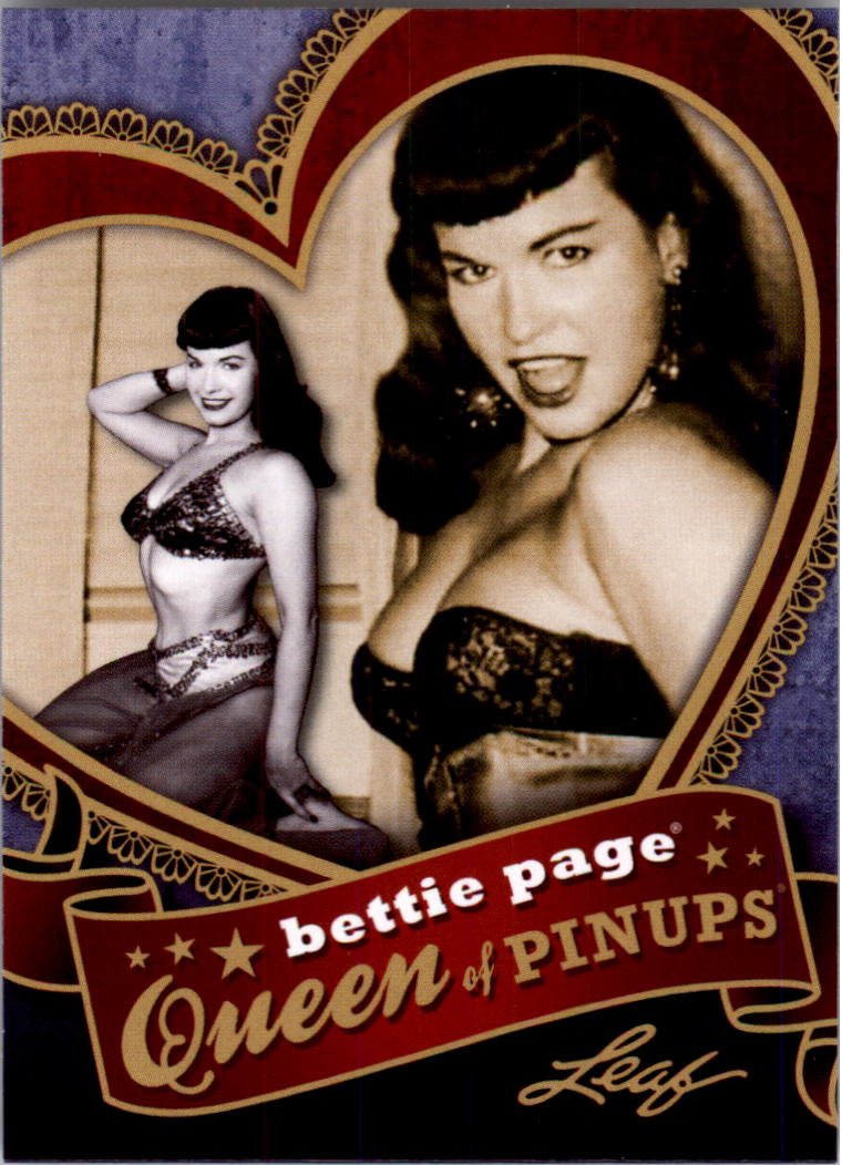 2014 Bettie Page Queen Of The Pin Ups Bpqp12 Queen Of The Pinups Nm Mt
