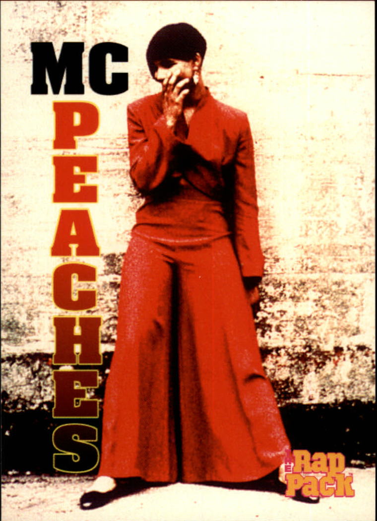 1991 Premier Rap Pack 80 MC Peaches NMMT