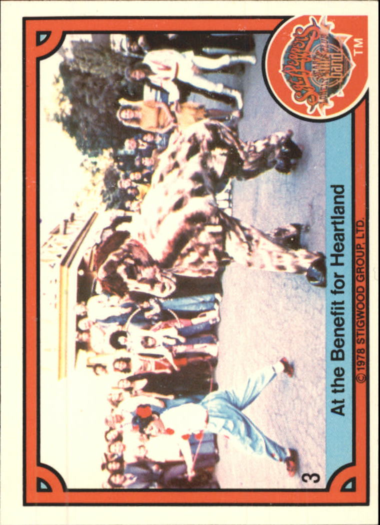 1978 Donruss Sgt. Pepper's Lonely Hearts Club Band #3 At the Benefit for Heartland back image