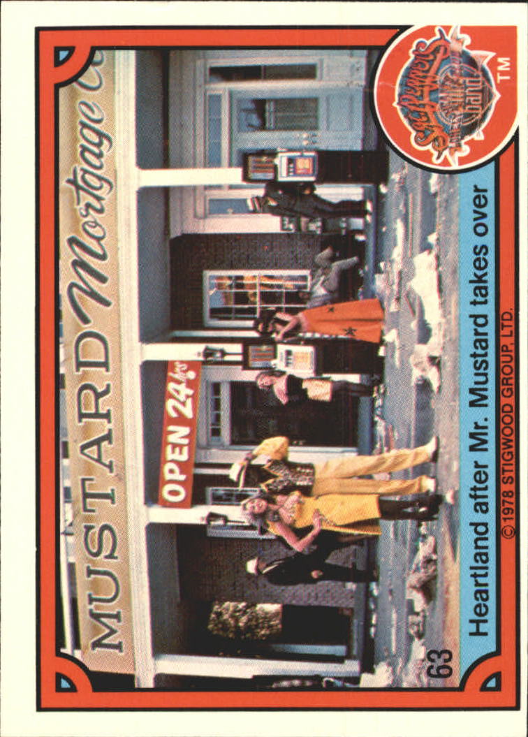 1978 Donruss Sgt. Pepper's Lonely Hearts Club Band #63 Heartland after Mr. Mustard takes over back image