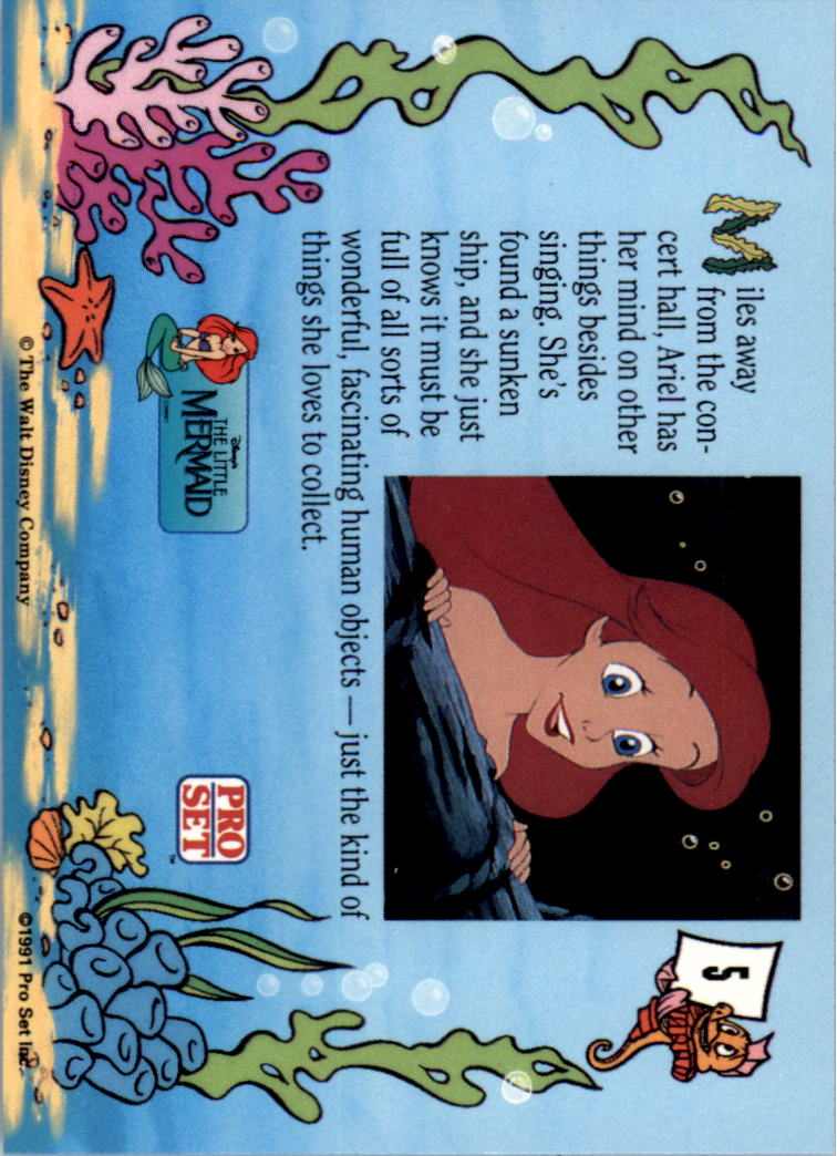 The Little Mermaid (1991 Pro Set) "Main Set" Cards #1 to #90 - Bild 11 von 181