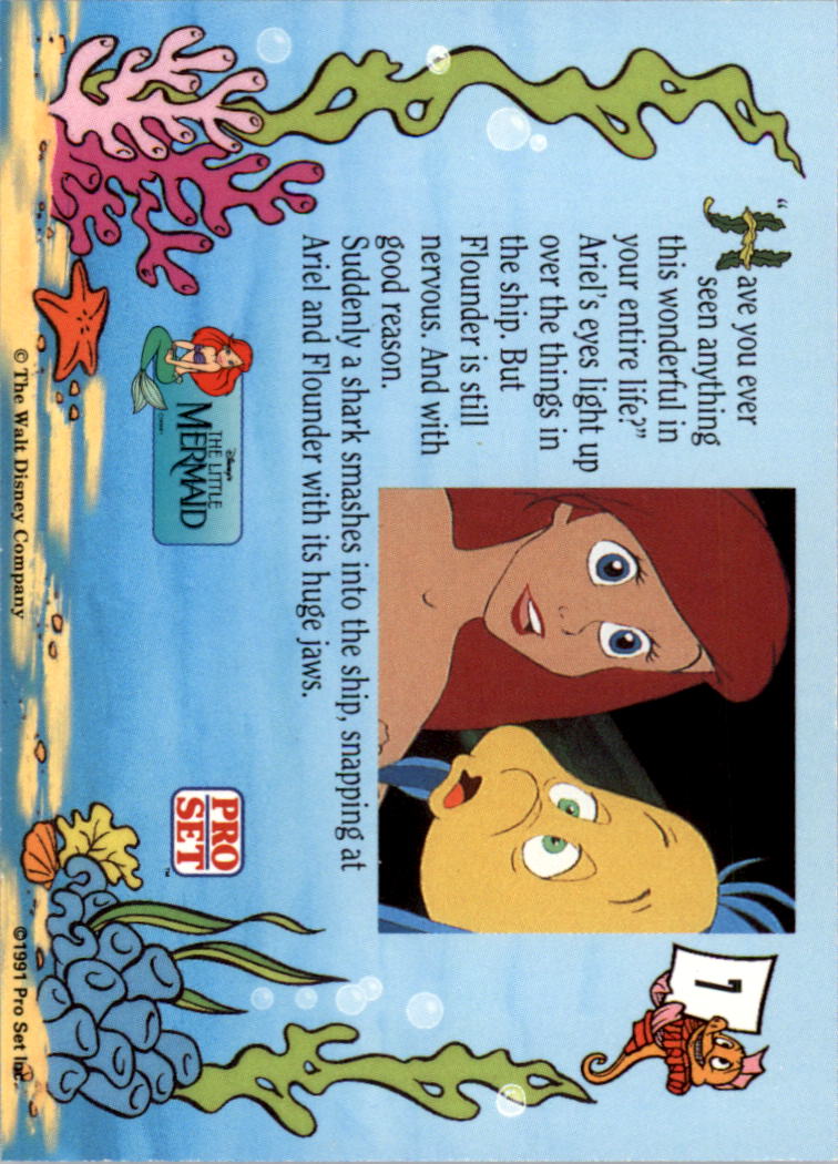 The Little Mermaid (1991 Pro Set) "Main Set" Cards #1 to #90 - Bild 15 von 181