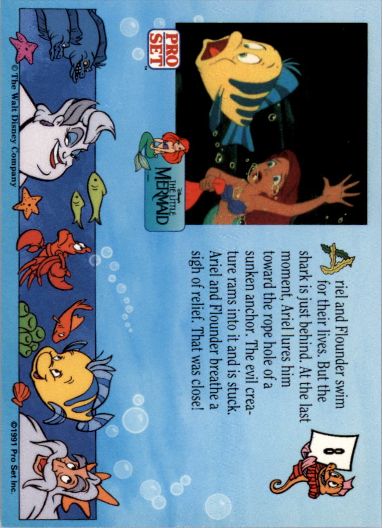 The Little Mermaid (1991 Pro Set) "Main Set" Cards #1 to #90 - Bild 17 von 181