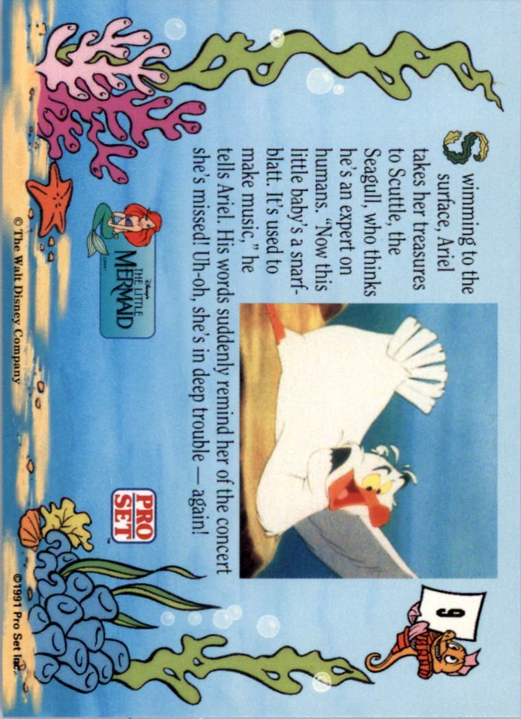 The Little Mermaid (1991 Pro Set) "Main Set" Cards #1 to #90 - Bild 19 von 181