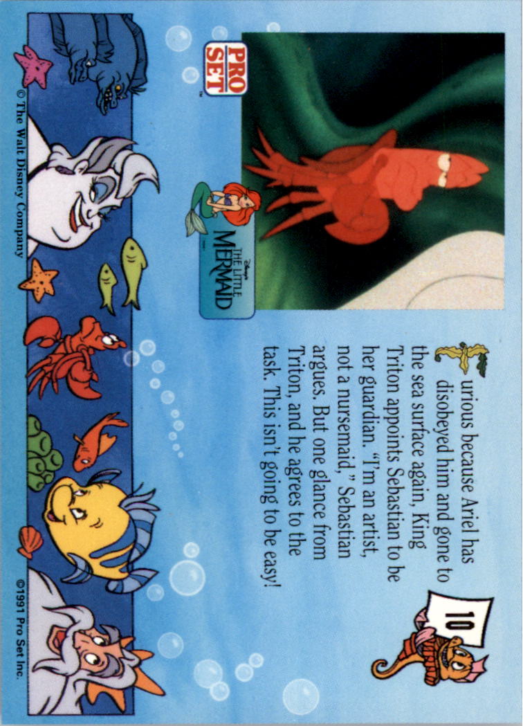 The Little Mermaid (1991 Pro Set) "Main Set" Cards #1 to #90 - Bild 21 von 181