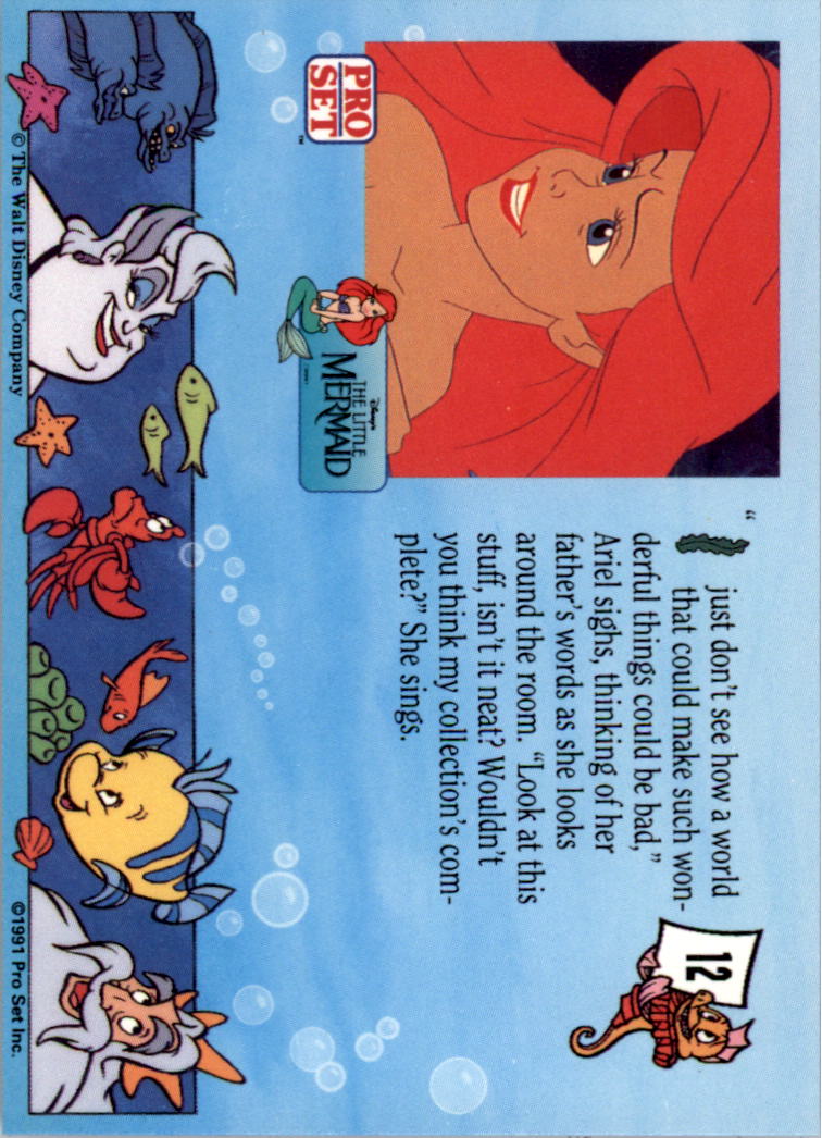 The Little Mermaid (1991 Pro Set) "Main Set" Cards #1 to #90 - Bild 25 von 181