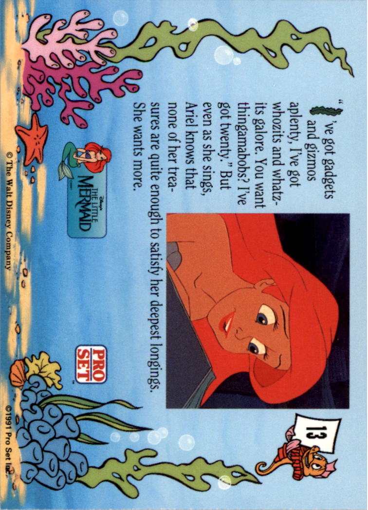 The Little Mermaid (1991 Pro Set) "Main Set" Cards #1 to #90 - Bild 27 von 181